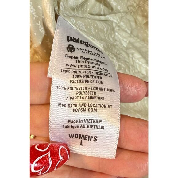 Patagonia Rubicon Rider Recco Ski Snow Winter Hooded Jacket Women's Large - Picture 12 of 16